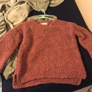 2 sweaters and 3 pair of shoes